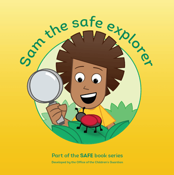 Book Cover - Sam the safe explorer
